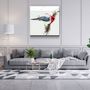 Other wall decoration - ・"Green Flower"・Glass Wall Art | Artdesigna Glass Printing Wall Arts. - ARTDESIGNA