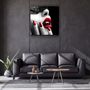 Other wall decoration - ・"Green Flower"・Glass Wall Art | Artdesigna Glass Printing Wall Arts. - ARTDESIGNA