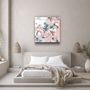 Autres décorations murales - ・"Neon Dancer"・Glass Wall Art | Artdesigna Glass Printing Wall Arts. - ARTDESIGNA