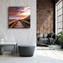Autres décorations murales - ・"Sunset Landscape"・Glass Wall Art | Artdesigna Glass Printing Wall Arts. - ARTDESIGNA