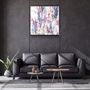 Other wall decoration - ・"Tropical Leaves"・Glass Wall Art | Artdesigna Glass Printing Wall Arts. - ARTDESIGNA
