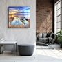 Other wall decoration - ・"Sunset Landscape"・Glass Wall Art | Artdesigna Glass Printing Wall Arts. - ARTDESIGNA