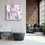 Other wall decoration - ・"Tropical Leaves"・Glass Wall Art | Artdesigna Glass Printing Wall Arts. - ARTDESIGNA
