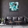 Autres décorations murales - ・"Flower"・Glass Wall Art | Artdesigna Glass Printing Wall Arts. - ARTDESIGNA