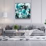 Autres décorations murales - ・"Flower"・Glass Wall Art | Artdesigna Glass Printing Wall Arts. - ARTDESIGNA