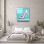 Autres décorations murales - ・"Abstract Cat"・Glass Wall Art | Artdesigna Glass Printing Wall Arts. - ARTDESIGNA