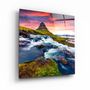 Autres décorations murales - ・"Lake and Mountain Landscape"・Glass Wall Art | Artdesigna Glass Printing Wall Arts. - ARTDESIGNA