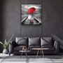 Autres décorations murales - ・"Lake and Mountain Landscape"・Glass Wall Art | Artdesigna Glass Printing Wall Arts. - ARTDESIGNA