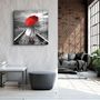 Autres décorations murales - ・"Lake and Mountain Landscape"・Glass Wall Art | Artdesigna Glass Printing Wall Arts. - ARTDESIGNA