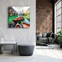 Autres décorations murales - ・"Giraffe"・Glass Wall Art | Artdesigna Glass Printing Wall Arts. - ARTDESIGNA