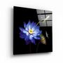 Other wall decoration - ・"Abstract Yellow Flowers"・Glass Wall Art | Artdesigna Glass Printing Wall Arts. - ARTDESIGNA