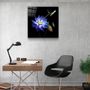 Other wall decoration - ・"Abstract Yellow Flowers"・Glass Wall Art | Artdesigna Glass Printing Wall Arts. - ARTDESIGNA