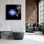 Other wall decoration - ・"Abstract Yellow Flowers"・Glass Wall Art | Artdesigna Glass Printing Wall Arts. - ARTDESIGNA
