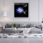 Other wall decoration - ・"Abstract Yellow Flowers"・Glass Wall Art | Artdesigna Glass Printing Wall Arts. - ARTDESIGNA