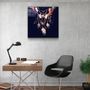 Autres décorations murales - ."Pastel Abstract 1". Glass Wall Art | Artdesigna Glass Printing Wall Arts. - ARTDESIGNA