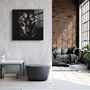 Other wall decoration - ・"Yellow eyes"・Glass Wall Art | Artdesigna Glass Printing Wall Arts. - ARTDESIGNA