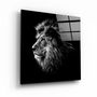 Autres décorations murales - ・"Lion"・Glass Wall Art | Artdesigna Glass Printing Wall Arts. - ARTDESIGNA