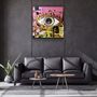 Other wall decoration - ・"Eye Abstract"・Glass Wall Art | Artdesigna Glass Printing Wall Arts. - ARTDESIGNA