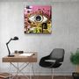 Other wall decoration - ・"Eye Abstract"・Glass Wall Art | Artdesigna Glass Printing Wall Arts. - ARTDESIGNA