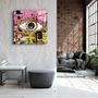 Other wall decoration - ・"Eye Abstract"・Glass Wall Art | Artdesigna Glass Printing Wall Arts. - ARTDESIGNA