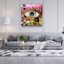 Other wall decoration - ・"Eye Abstract"・Glass Wall Art | Artdesigna Glass Printing Wall Arts. - ARTDESIGNA