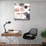 Autres décorations murales - ."Pastel Abstract 3". Glass Wall Art | Artdesigna Glass Printing Wall Arts. - ARTDESIGNA