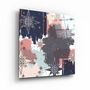 Autres décorations murales - ."Pastel Abstract 4". Glass Wall Art | Artdesigna Glass Printing Wall Arts. - ARTDESIGNA