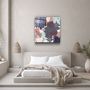 Autres décorations murales - ."Pastel Abstract 4". Glass Wall Art | Artdesigna Glass Printing Wall Arts. - ARTDESIGNA