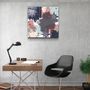 Autres décorations murales - ."Pastel Abstract 4". Glass Wall Art | Artdesigna Glass Printing Wall Arts. - ARTDESIGNA
