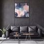 Other wall decoration - ."Pastel Abstract 5". Glass Wall Art | Artdesigna Glass Printing Wall Arts. - ARTDESIGNA