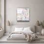 Other wall decoration - ."Pastel Abstract 6". Glass Wall Art | Artdesigna Glass Printing Wall Arts. - ARTDESIGNA