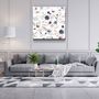 Other wall decoration - ."Pastel Abstract 7". Glass Wall Art | Artdesigna Glass Printing Wall Arts. - ARTDESIGNA