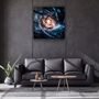 Autres décorations murales - ・"In the Space-3"・Glass Wall Art | Artdesigna Glass Printing Wall Arts. - ARTDESIGNA