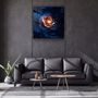 Autres décorations murales - ・"In the Space-4"・Glass Wall Art | Artdesigna Glass Printing Wall Arts. - ARTDESIGNA