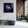 Autres décorations murales - ・"In the Space-4"・Glass Wall Art | Artdesigna Glass Printing Wall Arts. - ARTDESIGNA