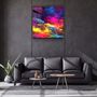 Other wall decoration - ・"Color Puff"・Glass Wall Art | Artdesigna Glass Printing Wall Arts. - ARTDESIGNA