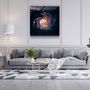 Other wall decoration - ・"In the Space-5"・Glass Wall Art | Artdesigna Glass Printing Wall Arts. - ARTDESIGNA