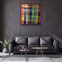 Other wall decoration - ・"Colorful Silk"・Glass Wall Art | Artdesigna Glass Printing Wall Arts. - ARTDESIGNA