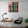 Other wall decoration - ・"Colorful Silk"・Glass Wall Art | Artdesigna Glass Printing Wall Arts. - ARTDESIGNA