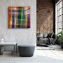 Other wall decoration - ・"Colorful Silk"・Glass Wall Art | Artdesigna Glass Printing Wall Arts. - ARTDESIGNA