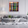 Other wall decoration - ・"Colorful Silk"・Glass Wall Art | Artdesigna Glass Printing Wall Arts. - ARTDESIGNA