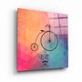 Other wall decoration - ・"Cyclebi"・Glass Wall Art | Artdesigna Glass Printing Wall Arts. - ARTDESIGNA