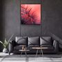 Other wall decoration - ・"Flower & Sunset"・Glass Wall Art | Artdesigna Glass Printing Wall Arts. - ARTDESIGNA