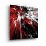 Other wall decoration - ・"Red Explosion"・Glass Wall Art | Artdesigna Glass Printing Wall Arts. - ARTDESIGNA