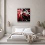 Other wall decoration - ・"Red Explosion"・Glass Wall Art | Artdesigna Glass Printing Wall Arts. - ARTDESIGNA