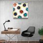 Other wall decoration - ・"Abstract Circles"・Glass Wall Art | Artdesigna Glass Printing Wall Arts. - ARTDESIGNA