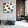 Other wall decoration - ・"Abstract Circles"・Glass Wall Art | Artdesigna Glass Printing Wall Arts. - ARTDESIGNA