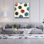 Other wall decoration - ・"Abstract Circles"・Glass Wall Art | Artdesigna Glass Printing Wall Arts. - ARTDESIGNA