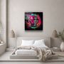 Autres décorations murales - ・"Abstract Tiger"・Glass Wall Art | Artdesigna Glass Printing Wall Arts. - ARTDESIGNA
