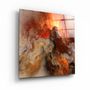 Autres décorations murales - ・"Lava"・Glass Wall Art | Artdesigna Glass Printing Wall Arts. - ARTDESIGNA